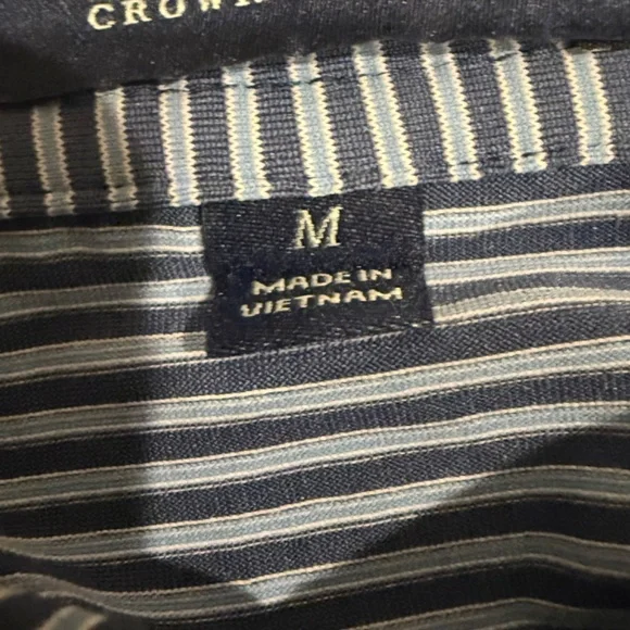 Peter Millar Men's Medium Ocean Blue Ambrose Performance Jersey Polo MSRP $115 - Picture 5 of 7